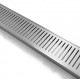 100-5600mm Lauxes Aluminium Wide Floor Grate Drain Customized Length Indoor Outdoor